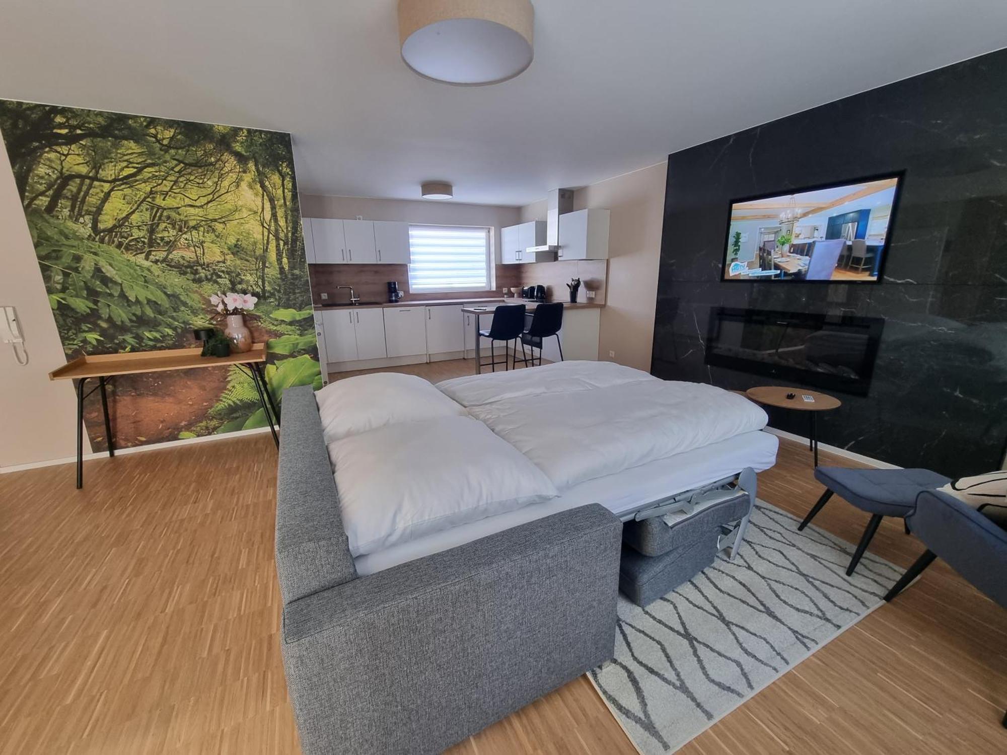 Ferienwohnung Am Radweg 巴特埃姆斯 外观 照片